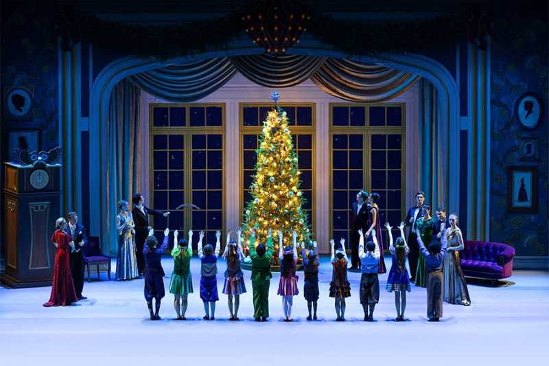 George Balanchine's The Nutcracker®. Featuring NBT Company Artists. Photo by Virginia Trudeau.