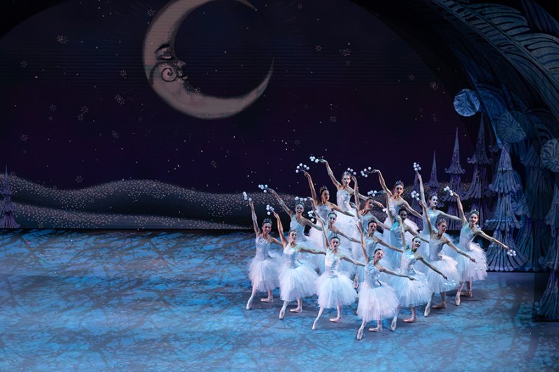 George Balanchine's The Nutcracker®. Featuring NBT Company Artists. Photo by Virginia Trudeau.